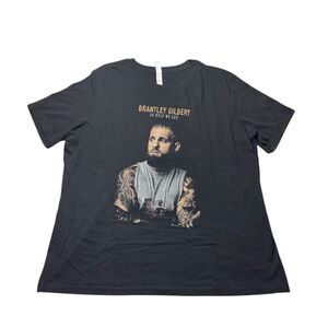 Brantley Gilbert “So Help Me God” 2022-2023 Black Tour T Shirt Adult XL